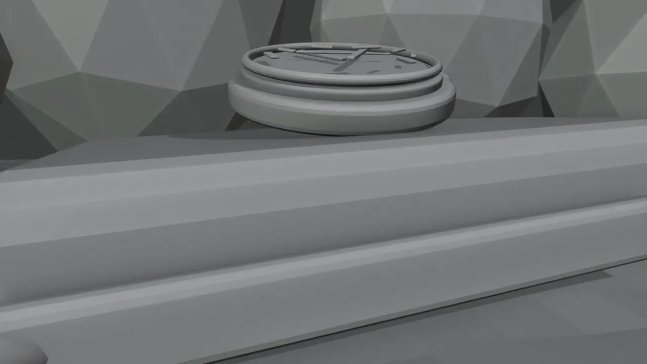 La vidéo de la scène Blender pour Glacier Horloger