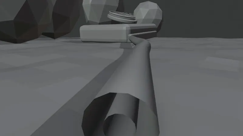 Guide Blender, 0,5 s, au ras de la faille