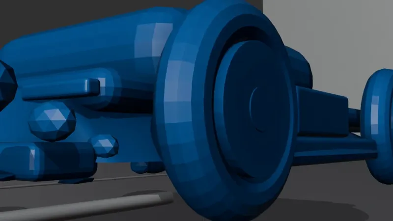 Guide Blender, 0,5 s, au ras de la roue
